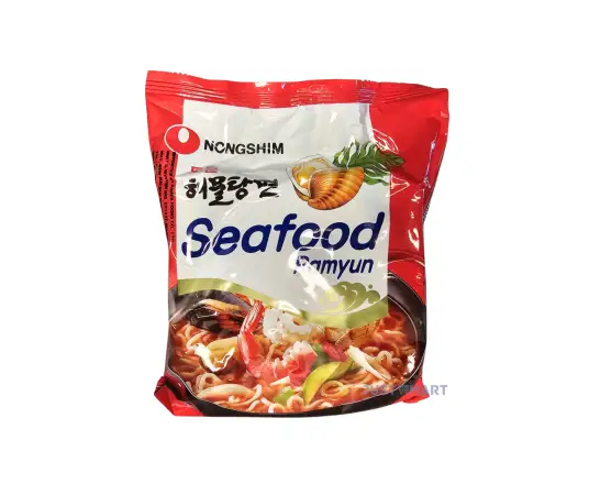 Click Here To Enlarge This Photo Of Nongshim Seafood Ramyun, 125g