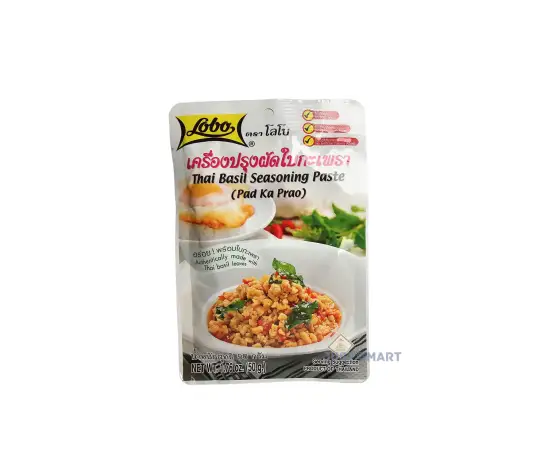 Click Here To Enlarge This Photo Of Lobo Thai Holy Basil Seasoning, 50g