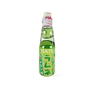 Hata Kosen Ramune Melon Bottle, 200ml