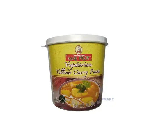 Click Here To Enlarge This Photo Of Mae Ploy Yellow Curry Paste (Vegetarian), 1kg