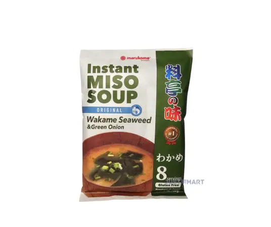 Click Here To Enlarge This Photo Of Marukome Instant Miso Soup (Ryotei No Aji) - Wakame , 152g (8 servings)