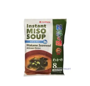 Marukome Instant Miso Soup (Ryotei No Aji) - Wakame , 152g (8 servings)