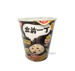 Nissin Black Garlic Tonkotsu Cup Noodles, 72g