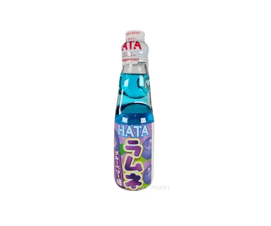 Click Here To Enlarge This Photo Of Hata Kosen Ramune Blueberry Bottle, 200ml