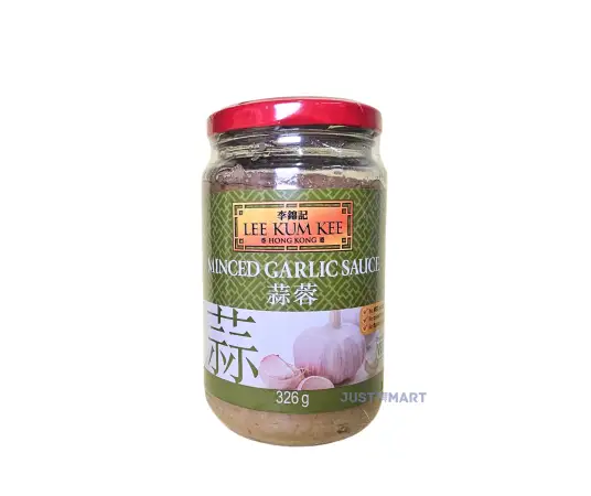 Click Here To Enlarge This Photo Of Lee Kum Kee Minced Garlic, 326g