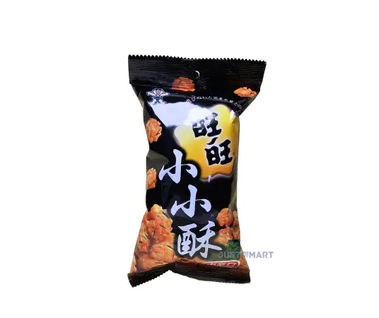 Click Here To Enlarge This Photo Of Want Want Mini Rice Crackers - Seaweed Flavour, 60g