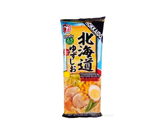 Click Here To Enlarge This Photo Of Itsuki Hokkaido Yuzu Shio Ramen (2 Servings), 170g