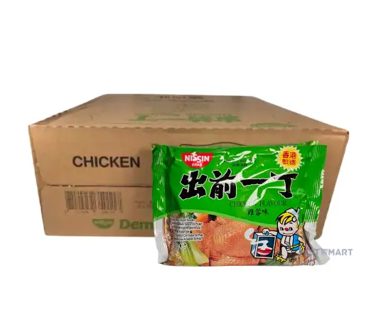 Click Here To Enlarge This Photo Of Nissin Chicken Flavour Instant Noodles, 30 x 100g