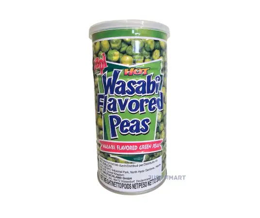 Click Here To Enlarge This Photo Of Hapi Snacks Hot Wasabi Flavoured Green Peas, 280g