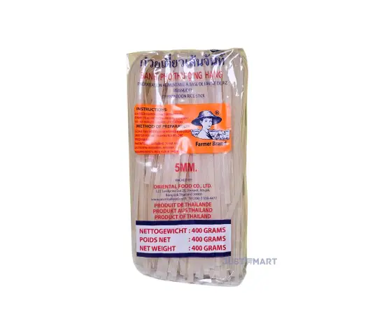 Click Here To Enlarge This Photo Of Farmer Rice Sticks 5mm, 400g
