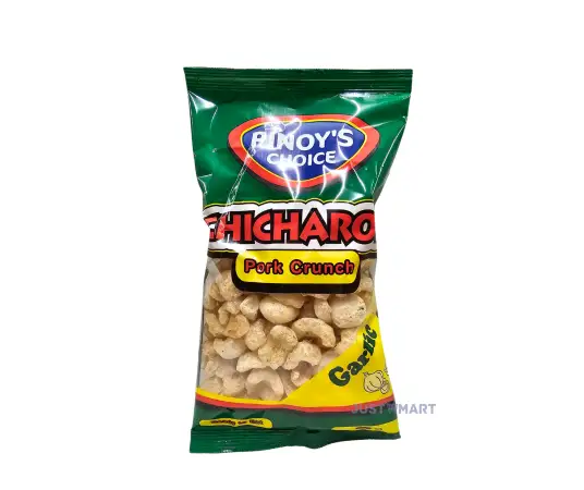 Click Here To Enlarge This Photo Of Pinoy's Choice Chicharon Pork Crunch Garlic Flavour, 80g