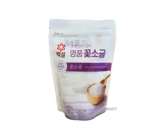 Click Here To Enlarge This Photo Of Baeksul Solar Salt, 400g
