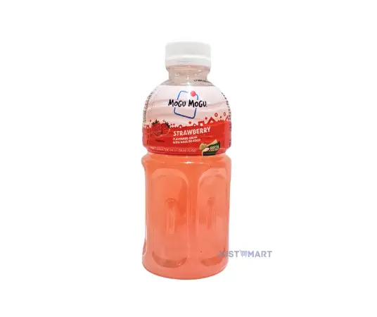Click Here To Enlarge This Photo Of Mogu Mogu Nata De Coco Drink Strawberry Flavour, 320ml