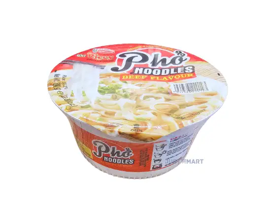 Click Here To Enlarge This Photo Of Acecook Oh! Ricey PHO Rice Noodle BOWL (Beef Flavour), 70g
