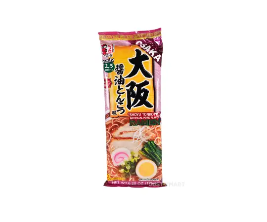 Click Here To Enlarge This Photo Of Itsuki Osaka Shoyu Tonkotsufu Ramen (2 Servings), 176g
