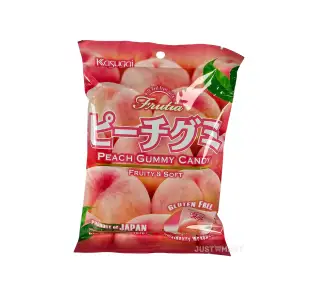Kasugai Gummy Frutia Peach, 107g