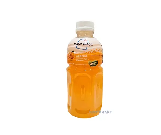 Click Here To Enlarge This Photo Of Mogu Mogu Nata De Coco Drink Orange Flavour, 320ml