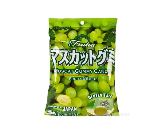 Click Here To Enlarge This Photo Of Kasugai Gummy Frutia Muscat, 107g