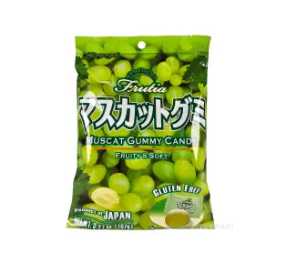 Kasugai Gummy Frutia Muscat, 107g