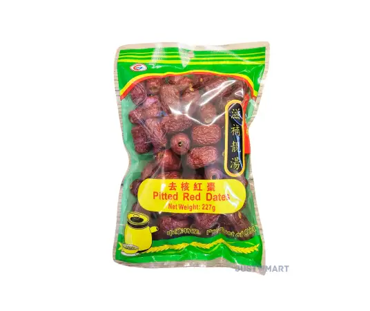 Click Here To Enlarge This Photo Of East Asia Brand Pitted Red Dates - 227g