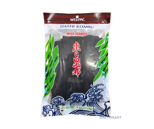 Click Here To Enlarge This Photo Of Wel-Pac Dashi Kombu Dried Seaweed, 113.4g