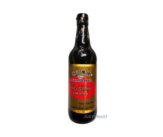 Click Here To Enlarge This Photo Of Pearl River Bridge Golden Label Light Soy Sauce, 500ml