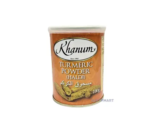 Click Here To Enlarge This Photo Of Khanum Ground Turmeric Powder (Haldi), 100g