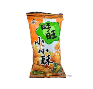 Want Want Mini Rice Crackers - Spicy Flavour, 60g