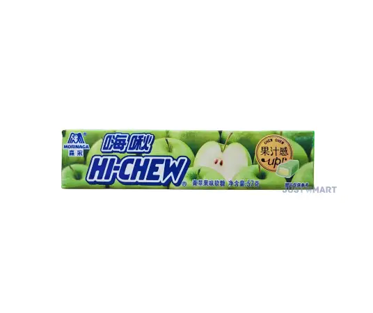 Click Here To Enlarge This Photo Of Morinaga Hi Chew Apple Soft Candy, 57g