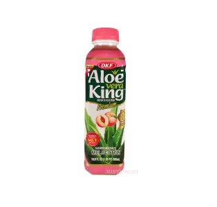 OKF Aloe Vera Juice (Peach), 500ml
