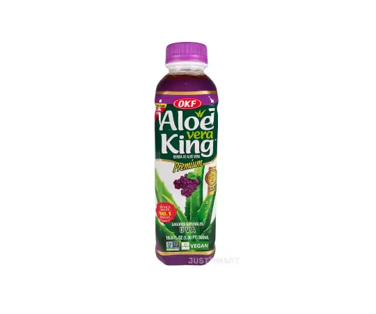 Click Here To Enlarge This Photo Of OKF Aloe Vera Juice (Grape), 500ml