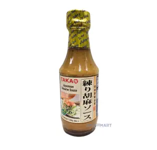 Takao Japanese Sesame Sauce (Gluten Free), 230g