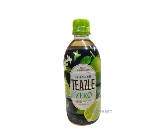 Click Here To Enlarge This Photo Of Woong Jin TEAZLE Lime & Mint Tea, 500ml