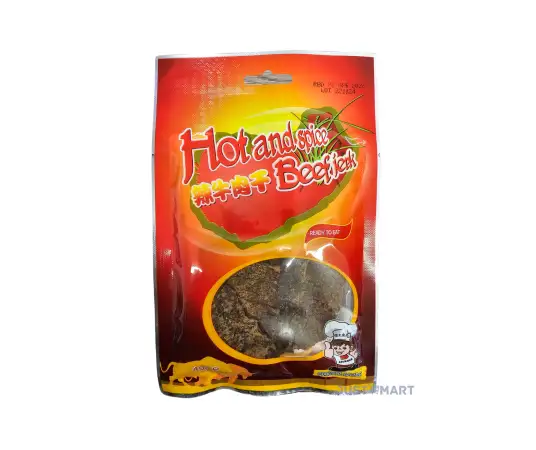 Click Here To Enlarge This Photo Of Advance Hot & Spice Beef Jerk, 40g