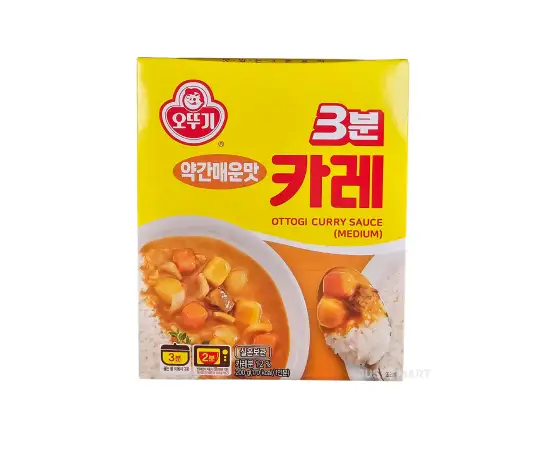 Click Here To Enlarge This Photo Of Ottogi 3 Minutes Curry (Regular), 200g