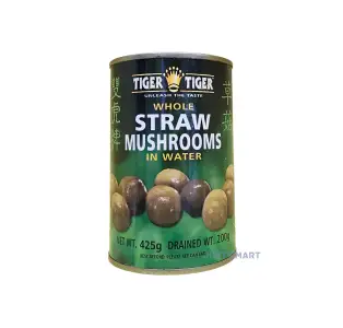 Tiger Tiger Whole Straw Mushroom, 425g