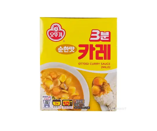 Click Here To Enlarge This Photo Of Ottogi 3 Minutes Curry (Mild), 200g