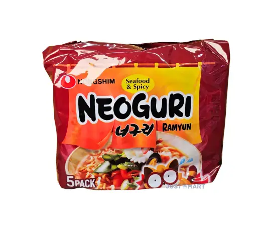 Click Here To Enlarge This Photo Of Nongshim Neoguri Seafood Spicy Ramyun, 5 x 120g
