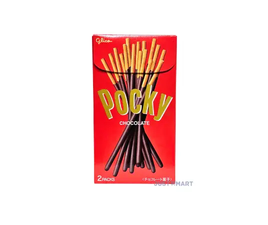 Click Here To Enlarge This Photo Of Glico Pocky Chocolate Biscuit Stick - Japan Version (2 Bags), 67.8g
