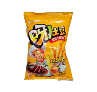 Orion Oh! Potato Chips Ridge Steak Flavour, 70g