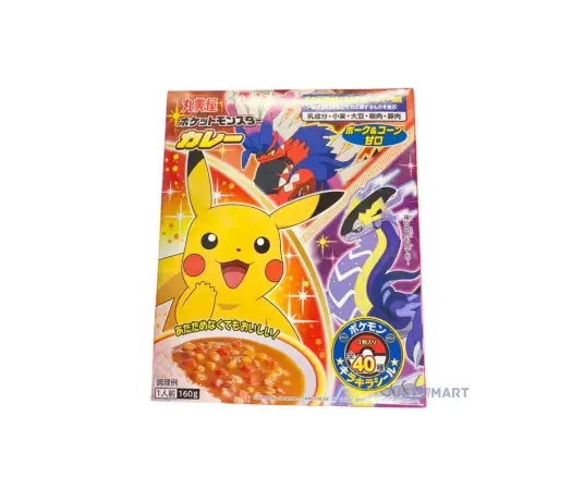 Click Here To Enlarge This Photo Of Marumiya Pokemon Cooked Curry Pork & Sweetcorn, 188g