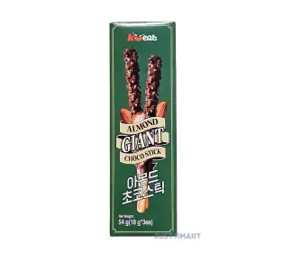 K-Eats Almond Giant Choco Stick (3 x 18g), 54g
