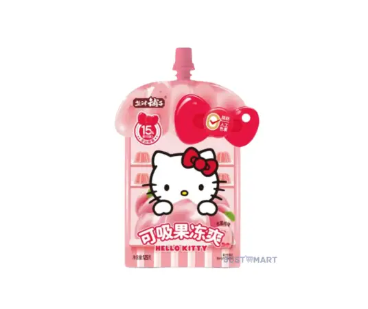 Click Here To Enlarge This Photo Of Juruo Jelly Drink Peach Flavour, 125g