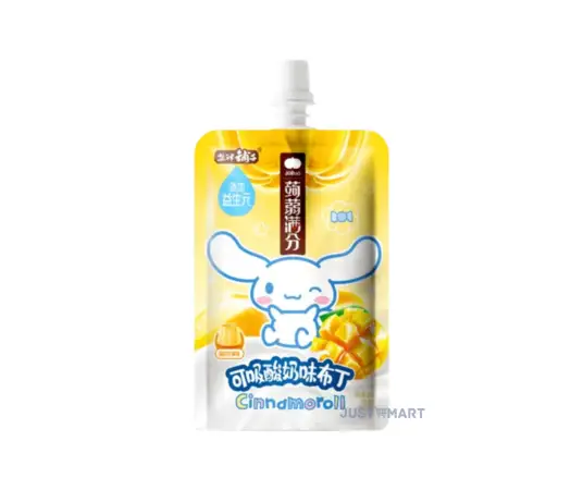 Click Here To Enlarge This Photo Of Juruo Jelly Drink Yogurt Pudding Mango Flavour, 80g