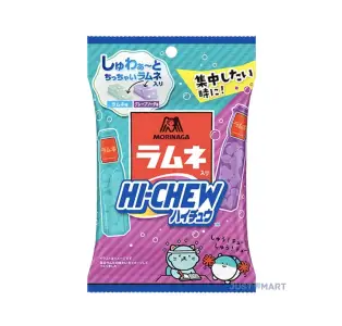 Morinaga Hi Chew Ramune & Grape Soda Flavour, 68g