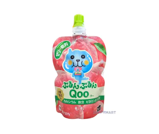 Click Here To Enlarge This Photo Of Coca Cola Qoo Peach Flavoured Jelly Drink, 125ml