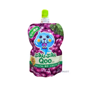 Coca Cola Qoo Grape Flavoured Jelly Drink, 125ml