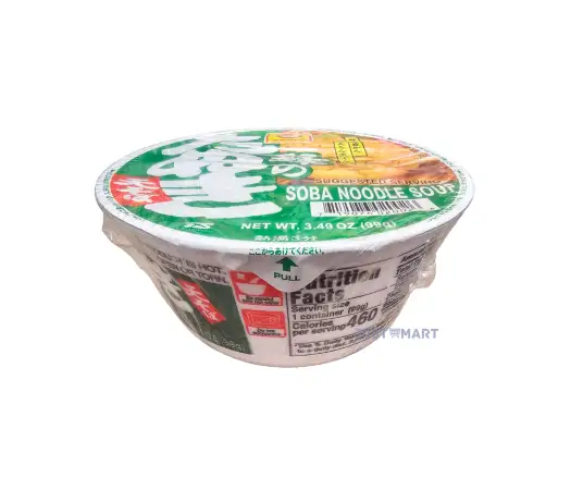 Click Here To Enlarge This Photo Of Maruchan Midorino Tanuki Soba With Tempura, 98g